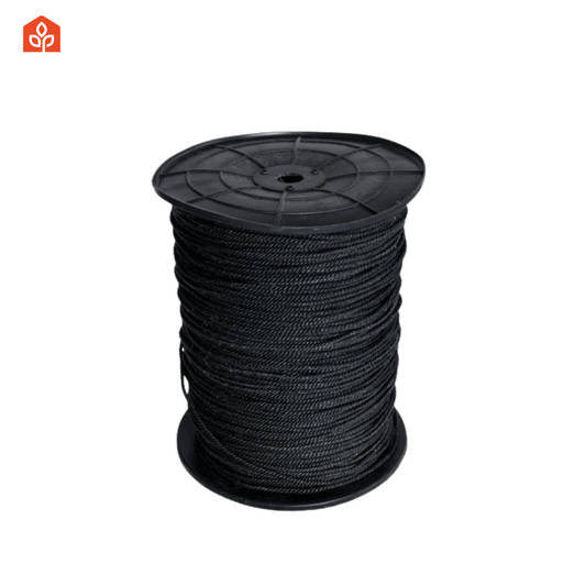 Black Polypropylene Rope