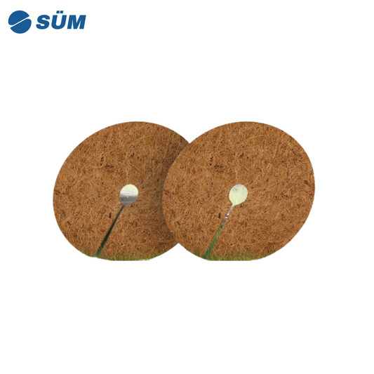 Coconut fiber weed mat